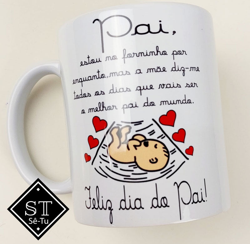 Caneca Pai estou no Forninho Dia do Pai